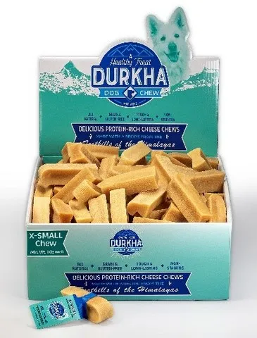 40pc Durkha Dog Chew PDQ X-Small - Items on Sales Now